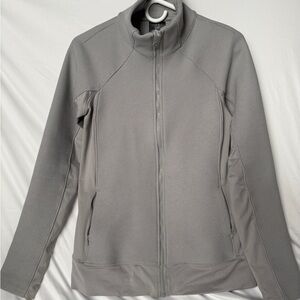 Under Armour Cold Gear Gray Full-Zip Jacket